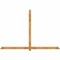 Ekena Millwork Eugene Rough Sawn Timber Gable Bracket, Western Red Cedar, 108"W x 72"H x 4"D x 4"F, 16/12 Pitch GBW108X72X0404EUG00RWR - alternate 1